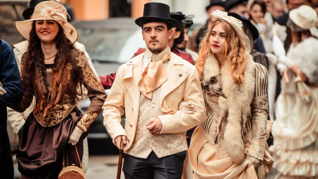 PARADE ON THE OCCASION OF THE GRAND OPENING OF THE 'GRAND HOTEL'